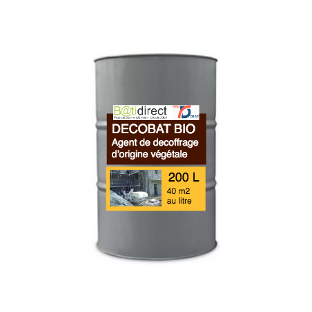 DECOBAT BIO décoffrant végétal