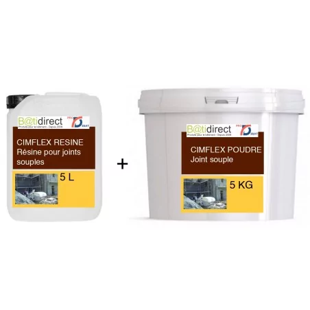 CIMFLEX mortier souple Kit de 10 kg