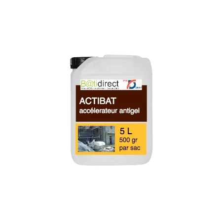 ACTIBAT accélérateur de prise pour mortiers et bétons